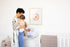 Ubbi Portable Diaper Changing Station Diaper Storage Caddy Organizer with Folding Changing Mat, Stores Baby Diapers