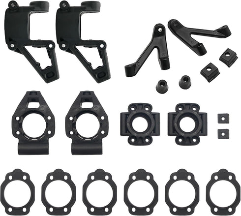 Nylon Front and Rear Hub Carrier Kit for 1/5 HPI ROVAN Baja KM 5T 5B 5SC ROFUN RC Car Parts