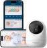 Babysense FullPeek 3MP Video Baby Monitor, WiFi Security Camera with Intelligent Motion Detection & Night Vision