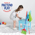 Play22 Set 12 Set Set Kids Cleaning Piece - Toy Cleaning Includes Broom, Mop, Brush, Dust Pan, Duster, Sponge, Clothes