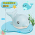 2024 Upgraded Rechargeable Baby Bath Toys, Dolphin Spray Water Light Up Musical Toys for Toddlers