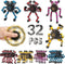 DUBANJOWE 32 Pcs Fidget Spinners Toys for Kids & Adults, Deformable Robot Transformable