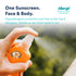 KINeSYS SPF 30 KIDS Fragrance Free Clear Spray Sunscreen, Hypoallergenic, 4 Fl Oz/120 ml