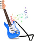 Huang Cheng Toys 16inch Mini Guitar Toy for Kids and Beginners, Electric Guitar with Strap