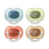 Tommee Tippee NightGlow Pacifiers, 6-18 Months, Glow in the Dark, Symmetrical Nipple,