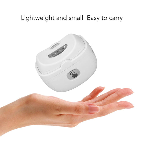 Trimmer Electric Automatic Nail Grinder, Rechargeable Safety Nail with Smart Chip, for Baby Adults (White