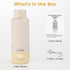 2025 17oz AI Portable Baby Bottle Warmer for Travel Cordless Milk Warmer with Detachable Battery, USB Rechargeable