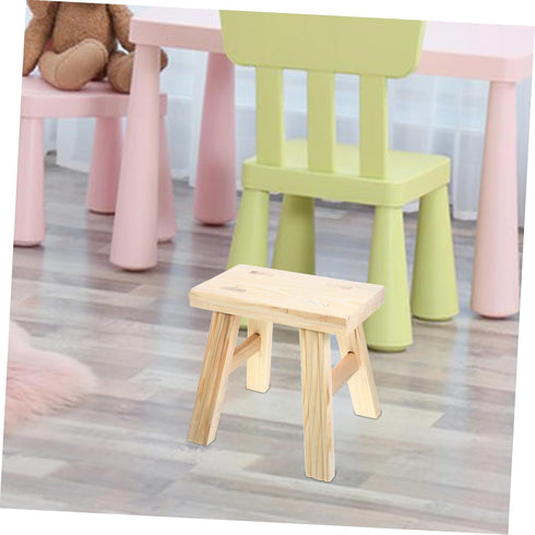 Entry Shoe Change Stool Small Stool for Boys and Girls Adults Non- Footrest for Home Dorm Bathroom Entryway Compact