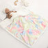 JZLPIN 30" 40" Flannel Baby Blanket Reversible Super Soft Blankets for Boys Girls Infant Newborn Sherpa Receiving