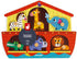 Janod 6 Piece Noah’s Ark Puzzle Themed Wooden Peg Colorful Jigsaw Puzzle for Preschool Kids and Toddlers