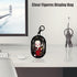 Clear Figures Display Bag, Portable Storage Bag with Keychain, Mini Doll Hanging Blind Box, Dustproof Collectibles Case