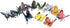 Wild Republic Butterfly Nature Tube - 12-piece Insect Figurines, Nature Toys, Kids Gifts, Multicolor, 1.5" to 3"