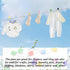 CEEYSEE 50 2.12 Inch Pieces Safety Pins Diaper Pin Stainless Steel Nappy Pins Plastic Head Baby Safety Pins Colour Safe