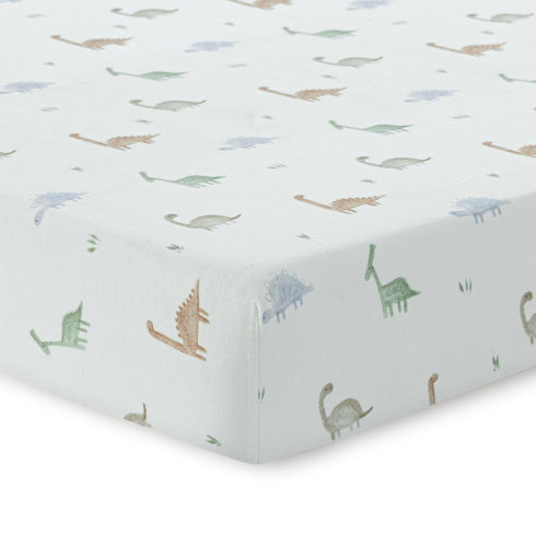 Dreamology Mini Cotton Crib Sheets,Boys,Girls,Super Soft & Breathable 1-Pack | 100% Cotton