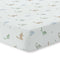 Dreamology Mini Cotton Crib Sheets,Boys,Girls,Super Soft & Breathable 1-Pack | 100% Cotton
