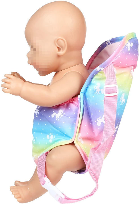 SOTOGO Baby Doll Carrier, Backpack Carrier for American Dolls 15 Inch to 18 Inch