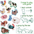 FARM Animal Magnets - Real LARGE Fridge Magnets for Toddlers, Educational Toys for 3 Year Olds