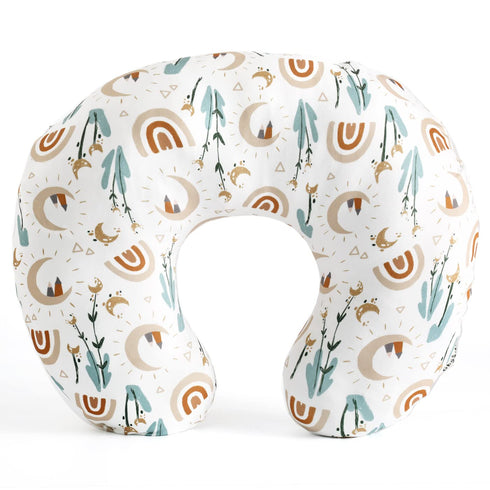 GRSSDER Nursing Pillow Cover Stretchy Minky Removable Nursing Covers for Breastfeeding Pillows,