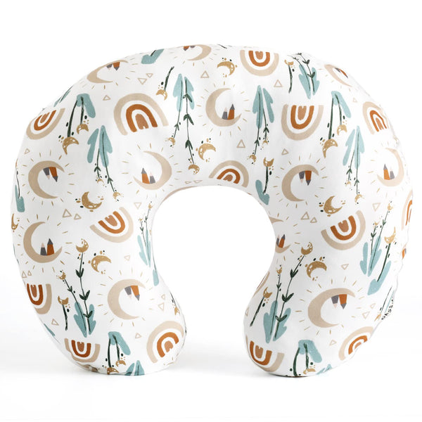 GRSSDER Nursing Pillow Cover Stretchy Minky Removable Nursing Covers for Breastfeeding Pillows,