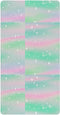 miaozhen Cotton Baby Crib Sheets Soft Stretchy Childish Star Green Peach Gradient Toddler