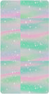 miaozhen Cotton Baby Crib Sheets Soft Stretchy Childish Star Green Peach Gradient Toddler