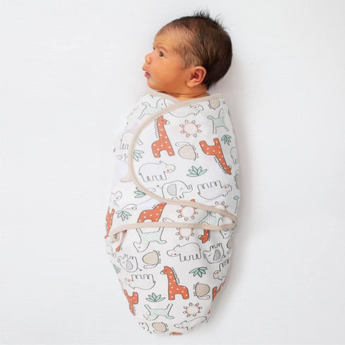 Set 3 0-3, 3-6 The Peanutshell Baby Swaddle Blankets of - Baby Sleep Sack for Newborn, Newborns Sack Month Swaddles