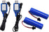 Blomiky 3.7V 1200mAh 2 Pack SM2P 3.7V 1200mAh 2 Li-ion Rechargeable Battery with Plug and USB Cable for Remote Control