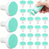 MHFOOU 24 Pieces Baby Nail Trimmer Replacement Pads, Electric Baby Nail Grinding Heads