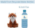 6 inches The Petting Zoo Fox Stuffed Animal Plushie, Gifts for Kids, Wild Onez Babiez Zoo Animals, Fox Plush Toy