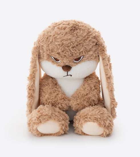 12.7 inch ZEIO Bunny Stuffed Animals, Soft & Cute Rabbit Plush Toys, Grumpy Bunny Plush, Rabbit Stuffed Animal, Perfect