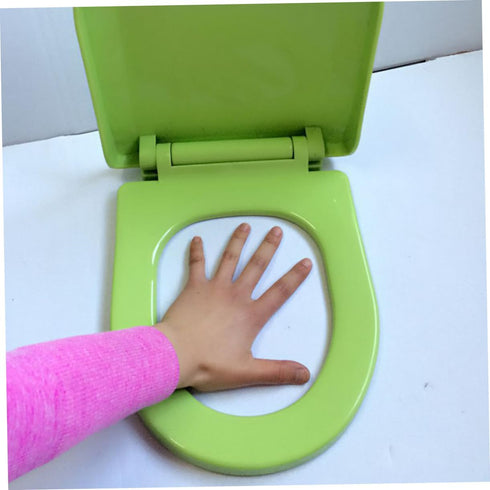 Potty Training Seat for Toddlers Comfortable Shaped Toilet Seat - Pad Lightweight and Easy to Install for Indoor