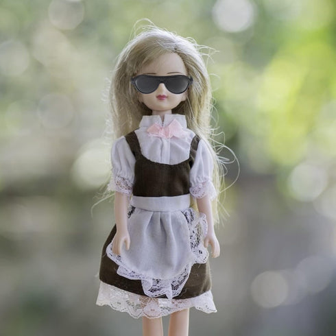 TOYANDONA 80pcs Doll Sunglasses, Miniature Sunglasses Costume Accessories for Dollhouse Crafts