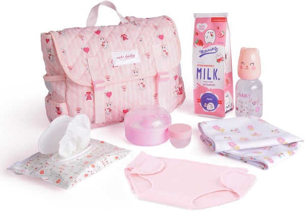 BABESIDE 9 Pcs Reborn Baby Doll Accessories for 17-22 Inch Reborn Dolls,