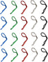 50 Pieces 90-Degree Angle Body Clips, Bent Springy Pins & RC Car Clip Pin Steel Wires for 1/8 1/10 1/12 Scale RC Cars