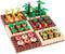 General Jim's Bright Colorful Vegetable Garden Plot Building Block Toy Playset, 165 Pc Modular Set for Teens and Adults