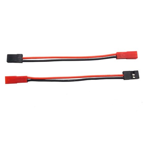 10Pack ShareGoo 10CM 20AWG JST Female Plug to JR Male Servo Receiver Connector Adapter Cable for RC Car