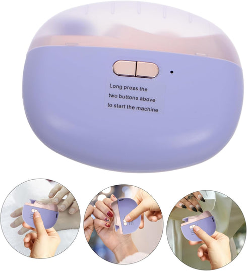 Trimmer Electric Nail Clipper Led Light USB Rechargeable Ergonomic Safety Design for Adults Boys and Girls Automatic