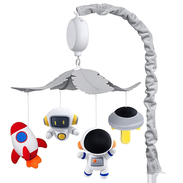Feisike Space Crib Mobile, Spaceman Baby Mobile for Crib Nursery Decor Hanging