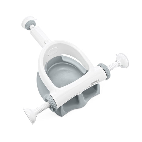 Setup Ingenuity My Bath Seat for Sit-Up Baby Bathing, Sure & Secure Suction Cups, ASTM Safety Tested & Approved