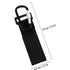 DECORNIJIA 2 Pcs Stroller Hooks with Pu Strap and Aluminum Alloy Clip, Non-Slip Large Pram Clips for Hanging Diaper