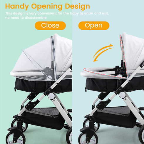 Summer Orzbow Mosquito Net for Stroller | Universal Baby Bug Net for Strollers, Car Seats, Bassinets, Cradles, Mini