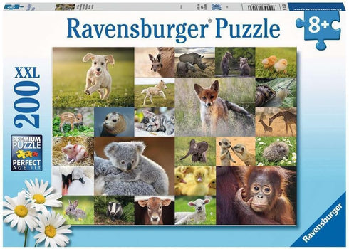 Ravensburger Children's Puzzle: 13353 Cute Animal Babies, 200 Pieces for Children from 8 Years