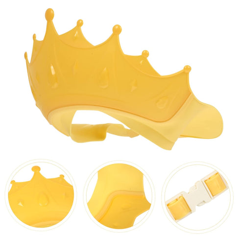 Water Blocking Shower Cap, Baby Bonnet, Visor for Kids, Toddler Bath Shampoo Shower Cap, Hair Washing Shield