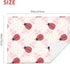 Cute Ladybug Baby Blanket, Soft Plush Throw for Girls, Toddler Newborn Ladybug Nursery Bed Blanket, 30x40 Inches
