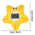 Generic 5x5cm, Bath Temperature Gauge, Digital Water Thermometer, Floating LCD Display Monitor, Waterproof Starfish