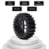 JIUWU 4pcs Beach Desert Snow Tires and Wheels, Hex 17mm, 1:8 RC Off Road Buggy Baja