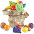 17 18 Multicolor,8 9 Learning Resources Fresh Picked Fruit And Veggie Tote, Piece, Age months+, L x W