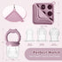 3 Baby Fruit Food Feeder Breastmilk Popsicle Molds, Silicone Food Freezer Tray for Cooling Teething Relief, Baby Food