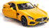 1:36 Scale Diecasting Alloy Car Model Mercedes-Benz AMG GTS, Pull Back Vehicles Toy for Kids Gift (Yellow)