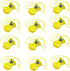 BinaryABC Ducks Call Whistles Lanyard - 12PCS Plastic Noisemakers Funny Party Blowouts Supplies